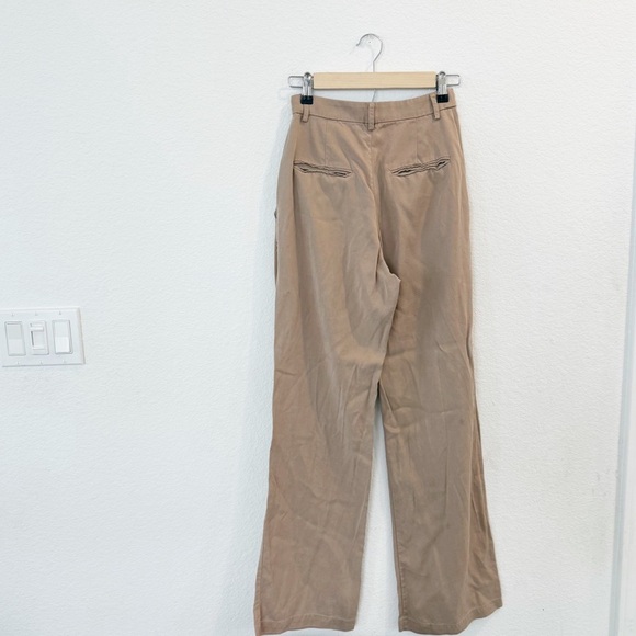 Reformation- 100% Tencel Lyocell Mason Pants - Size 0 - Picture 3 of 9